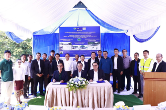  Huay Dueua, Huay Mak-hiao Irrigation Projects Completed in Vientiane